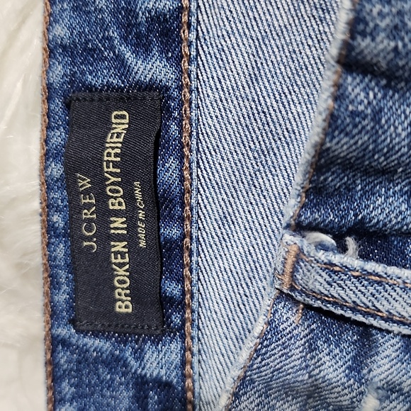 J. Crew Broken In Boyfriend Denim Jean 27 - Picture 7 of 7
